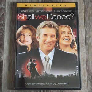 Shall We Dance DVD 2004 Miramax Richard Gere Jennifer Lopez Susan Surandon